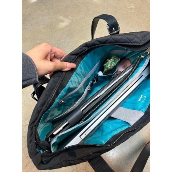 Laptop Tote Bag 15.6 Inch with USB Port, Large Work Tote Bag - Picture 2 of 2